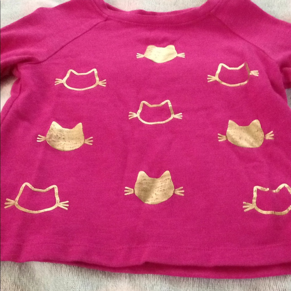 Gymboree cute cat top